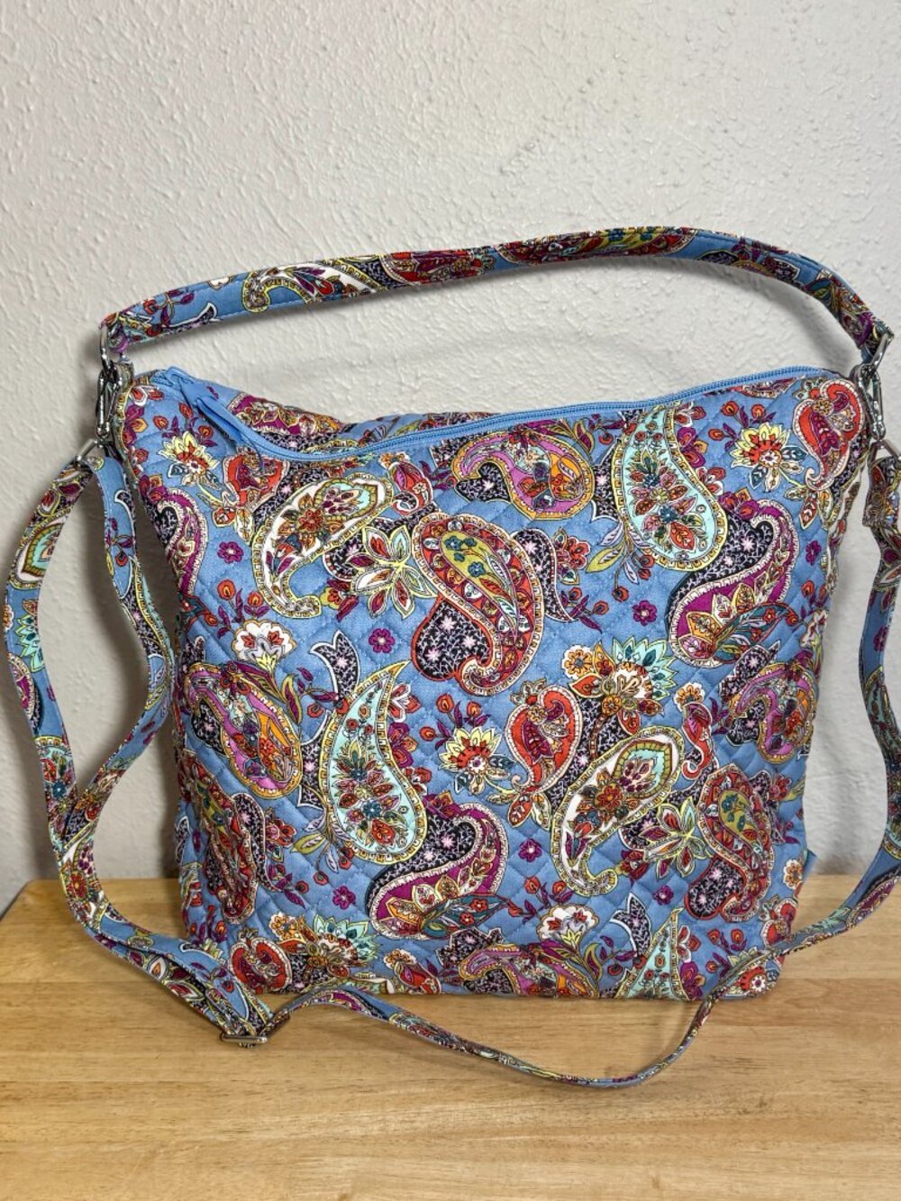 Vera Bradley Oversized Hobo Bag in Provence Paisley NWT